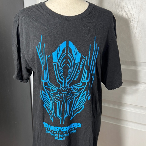 NWOT Transformers The Last Knight Optimus Prime Time, 06.20.17 T-Shirt - L - Picture 1 of 2